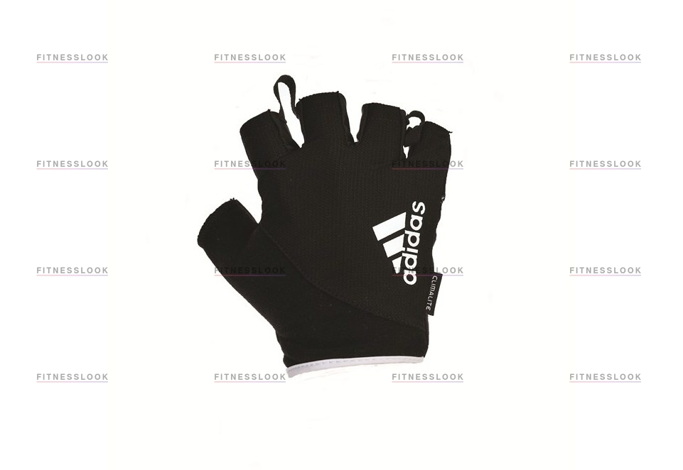 для фитнеса - белые S в СПб по цене 1250 ₽ в категории тренажерные перчатки Adidas