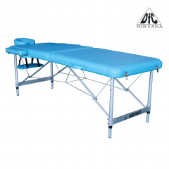 Складной массажный стол DFC Nirvana Elegant Luxe (голубой) в СПб по цене 18990 ₽