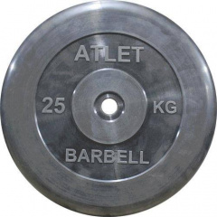 Диск для штанги MB Barbell Atlet - 31 мм - 25 кг в СПб по цене 7325 ₽