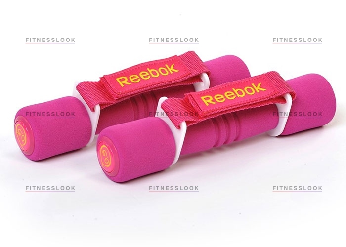 Reebok неопреновые - 2x0.5 кг из каталога гантелей для фитнеса в Санкт-Петербурге по цене 2535 ₽