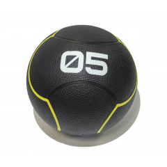 Мяч тренировочный черный 5 кг Original FitTools FT-UBMB-5 в СПб по цене 5580 ₽