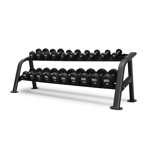 27.5-50 кг - 10 пар, шаг 2,5 кг в СПб по цене 416990 ₽ в категории гантельные ряды Bronze Gym