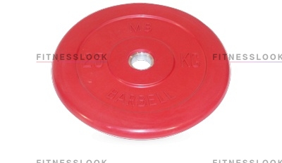 MB Barbell красный - 26 мм - 25 кг из каталога дисков для штанги с посадочным диаметром 26 мм.  в Санкт-Петербурге по цене 5733 ₽