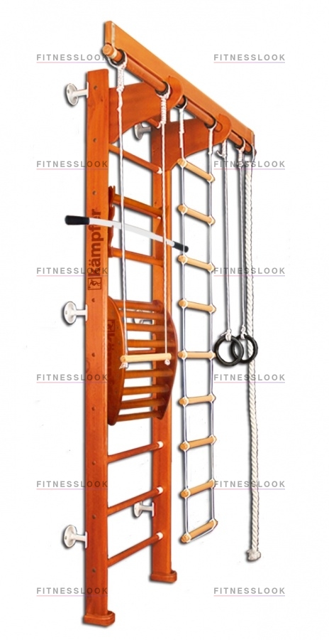 Kampfer Wooden ladder Maxi wall из каталога детских спортивных комплексов в Санкт-Петербурге по цене 31300 ₽