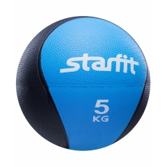 Медбол StarFit 5 кг Pro GB-702 синий в СПб по цене 7000 ₽