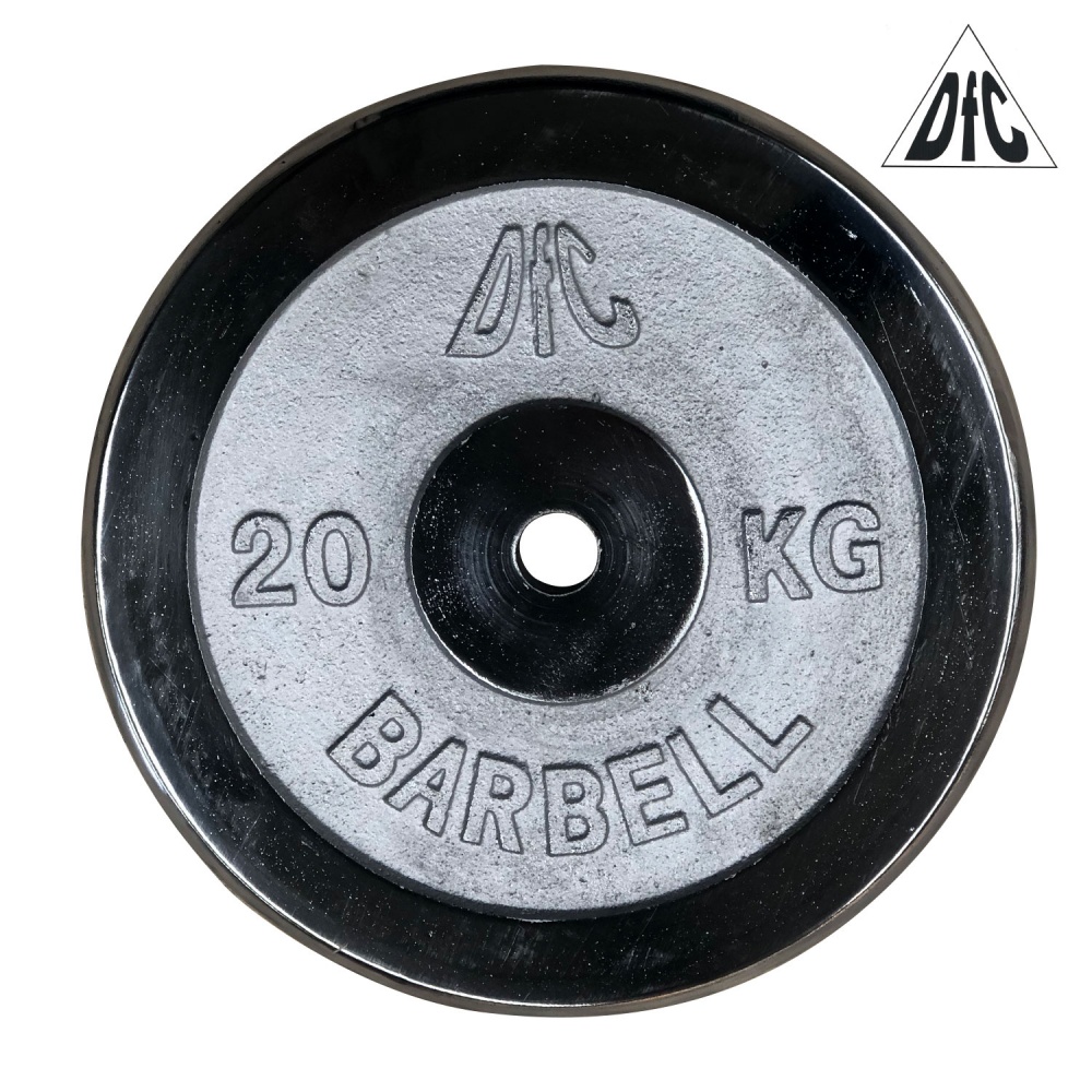 20 кг. хромированный в СПб по цене 5690 ₽ в категории диски (блины) для штанг и гантелей DFC
