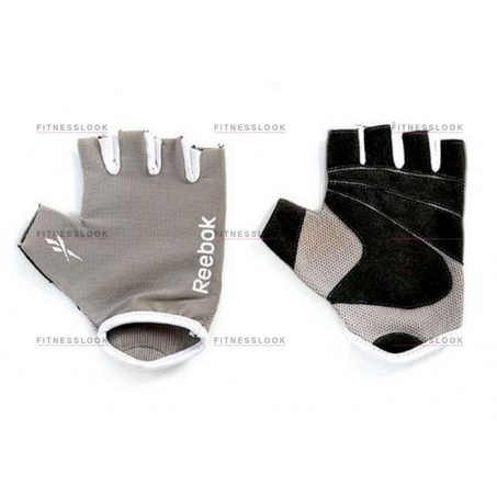 Перчатки Reebok для фитнеса - серые S/M