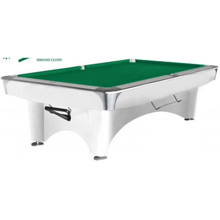 Бильярдный стол для американского пула Weekend Billiard «Dynamic III» 9 ф (белый)