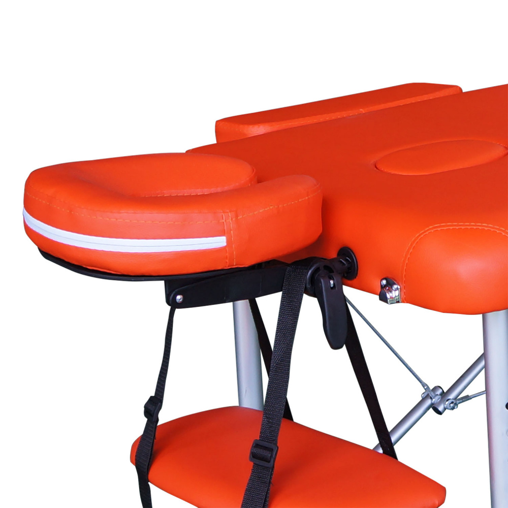 Складной массажный стол DFC Nirvana Elegant (Оранжевый)