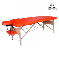 Складной массажный стол DFC Nirvana Relax (оранжевый) в СПб по цене 15990 ₽