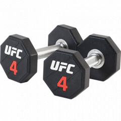4 кг. в СПб по цене 15683 ₽ в категории обрезиненные гантели UFC