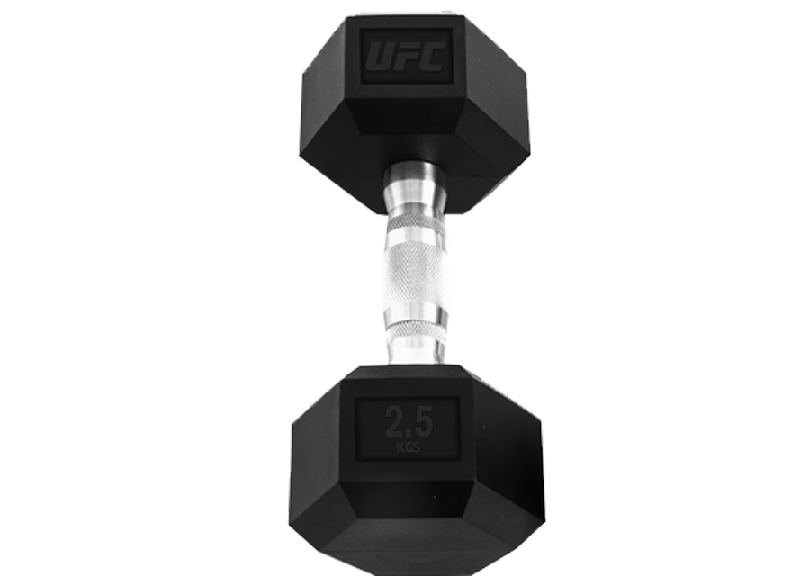 гексагональная 2.5 кг. в СПб по цене 1220 ₽ в категории гантели UFC