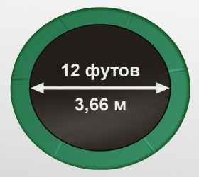 Arland 12FT / 366 см Премиум Dark green (внутренняя сетка) 12 футов (366 см)