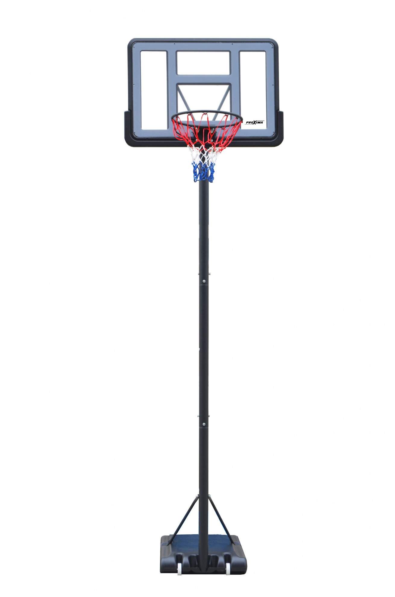 Мобильная баскетбольная стойка Proxima S003-211 — 44″, поликарбонат