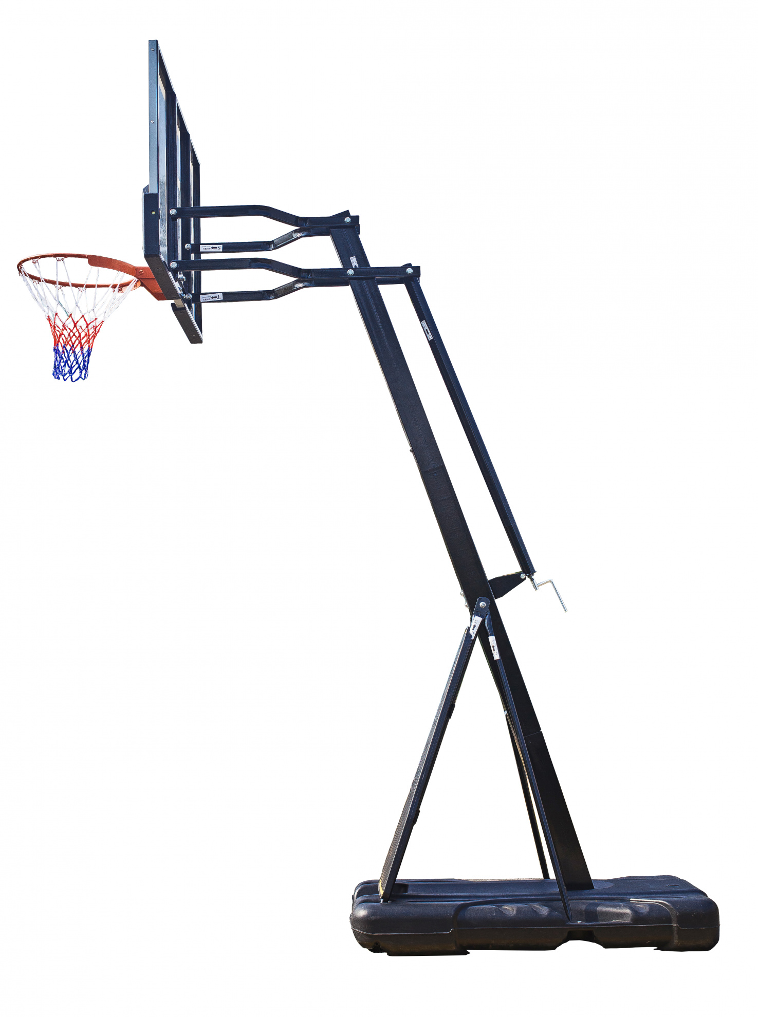 Мобильная баскетбольная стойка Proxima S027 — 54″, стекло