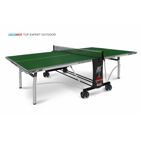 Всепогодный теннисный стол Start Line Top Expert Outdoor green