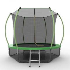 Батут с защитной сеткой Evo Jump Internal 8ft (Green) + Lower net в СПб по цене 26390 ₽
