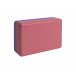 Блок для йоги Ironmaster бордовый-фиолетовый