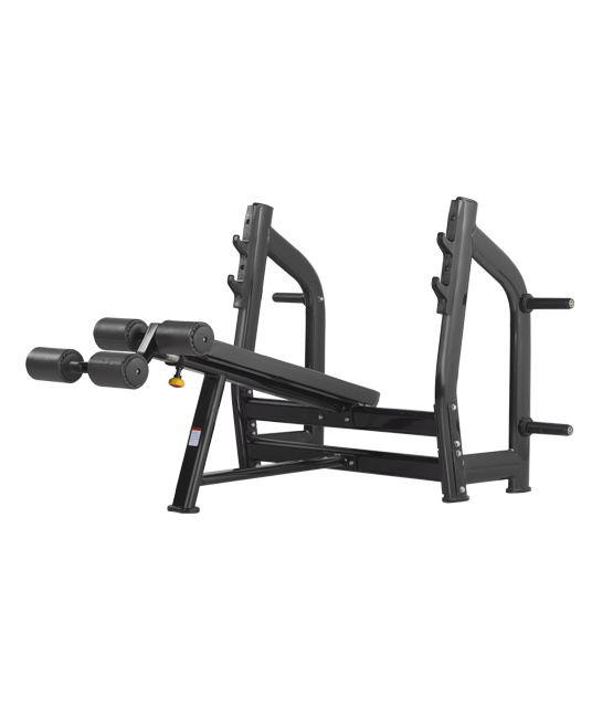 Bronze Gym H-024 - со стойками (черная) из каталога скамей со стойкой в Санкт-Петербурге по цене 91990 ₽