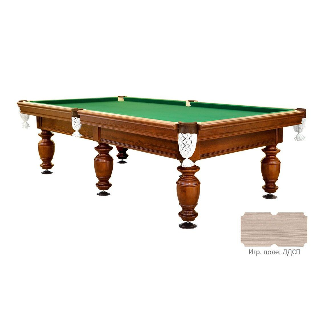 Бильярдный стол для американского пула Weekend Billiard Корнет (9 футов, сосна, борт ольха, ЛДСП 16-18)
