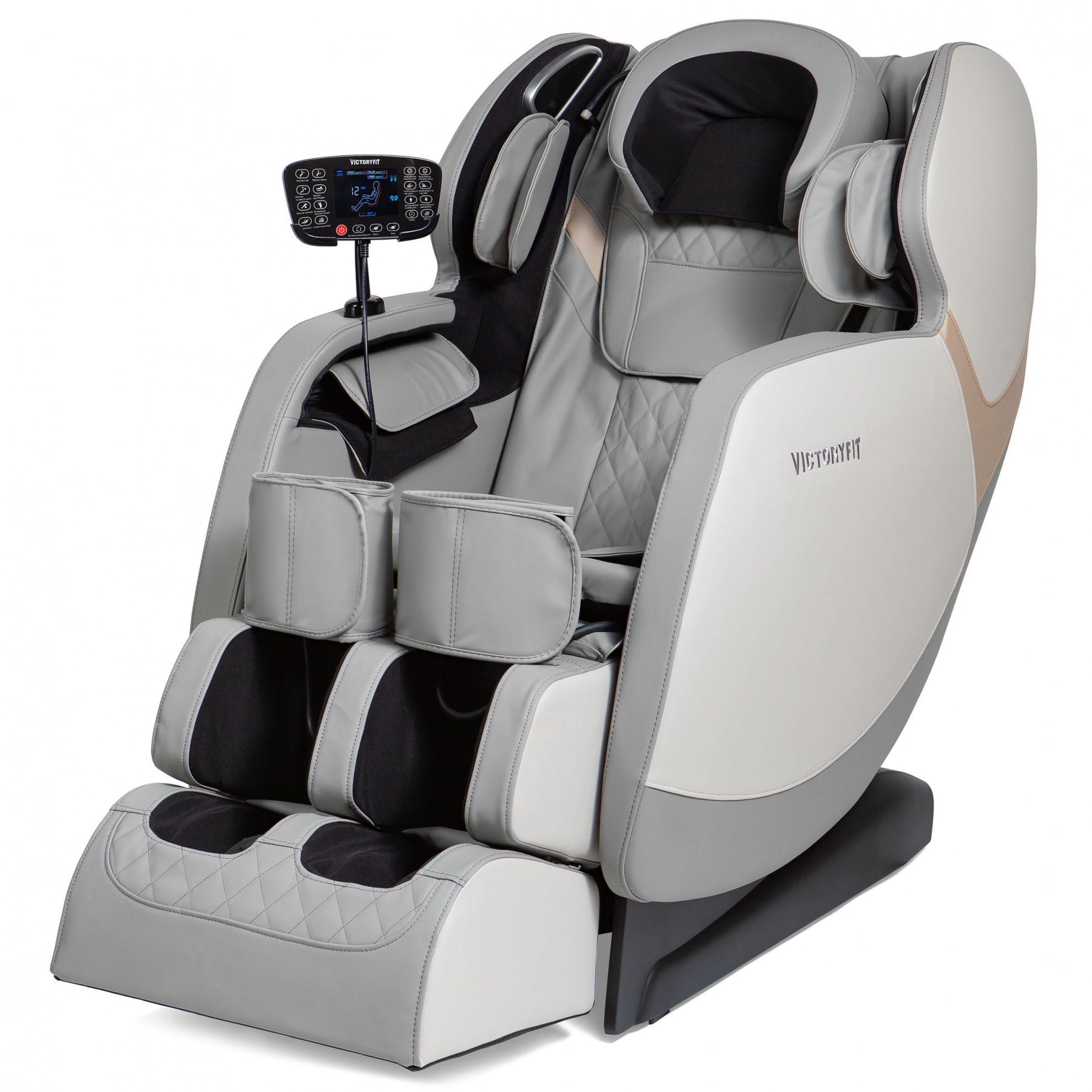 VF-M76 (серый) в СПб по цене 132900 ₽ в категории массажные кресла VictoryFit