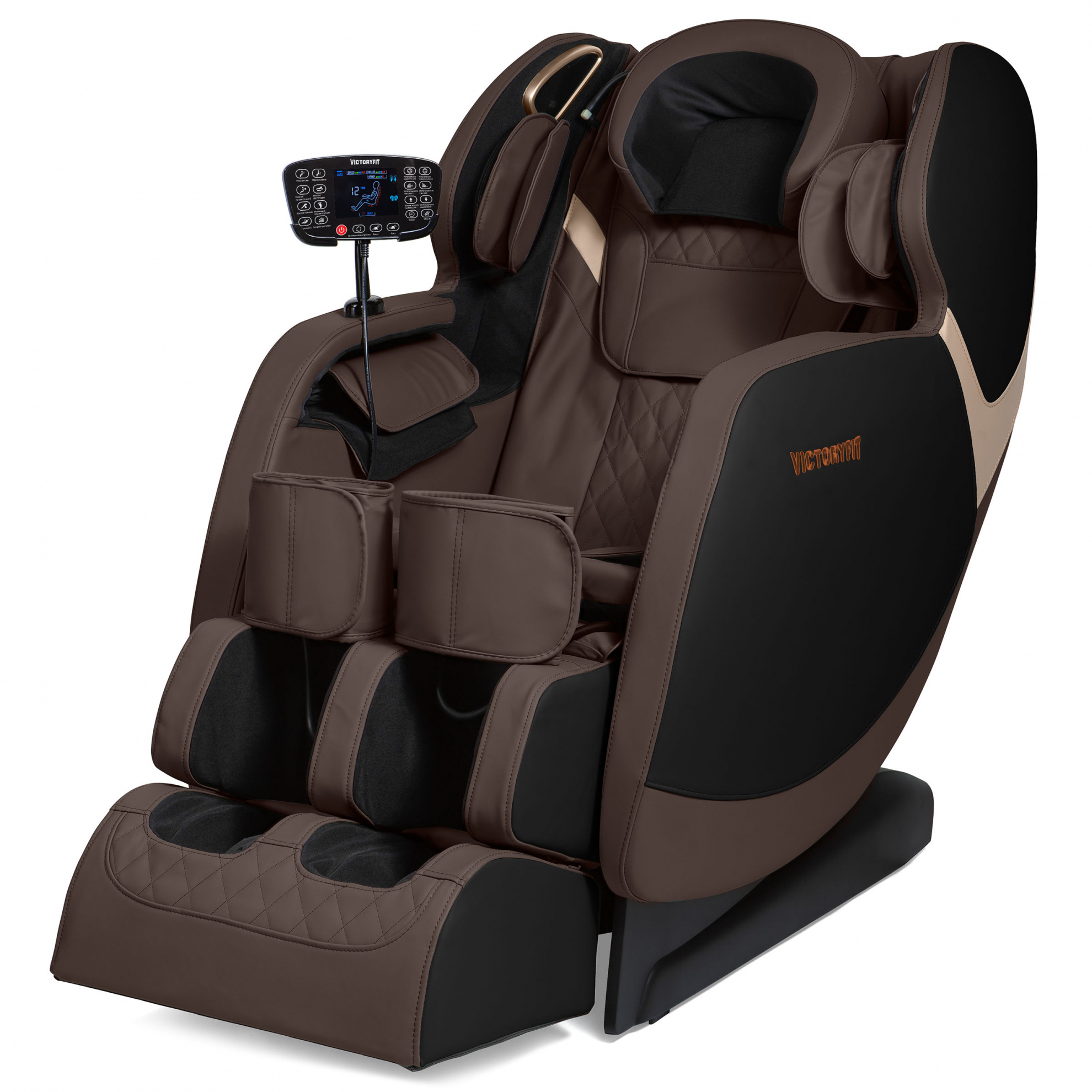 VF-M76 (коричневый) в СПб по цене 132900 ₽ в категории массажные кресла VictoryFit