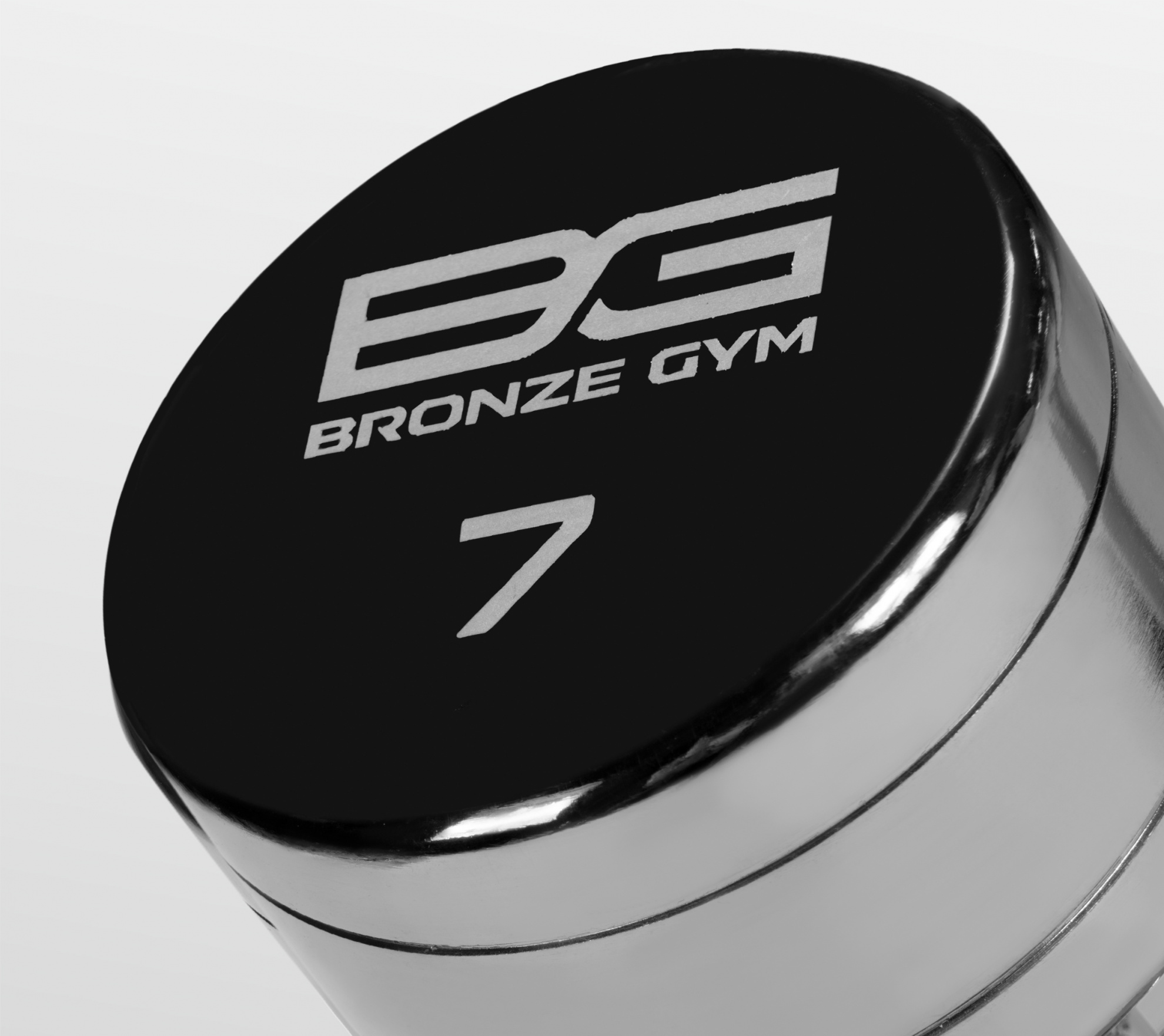 Хромированная гантель Bronze Gym 7 кг. BG-PA-DB-C07