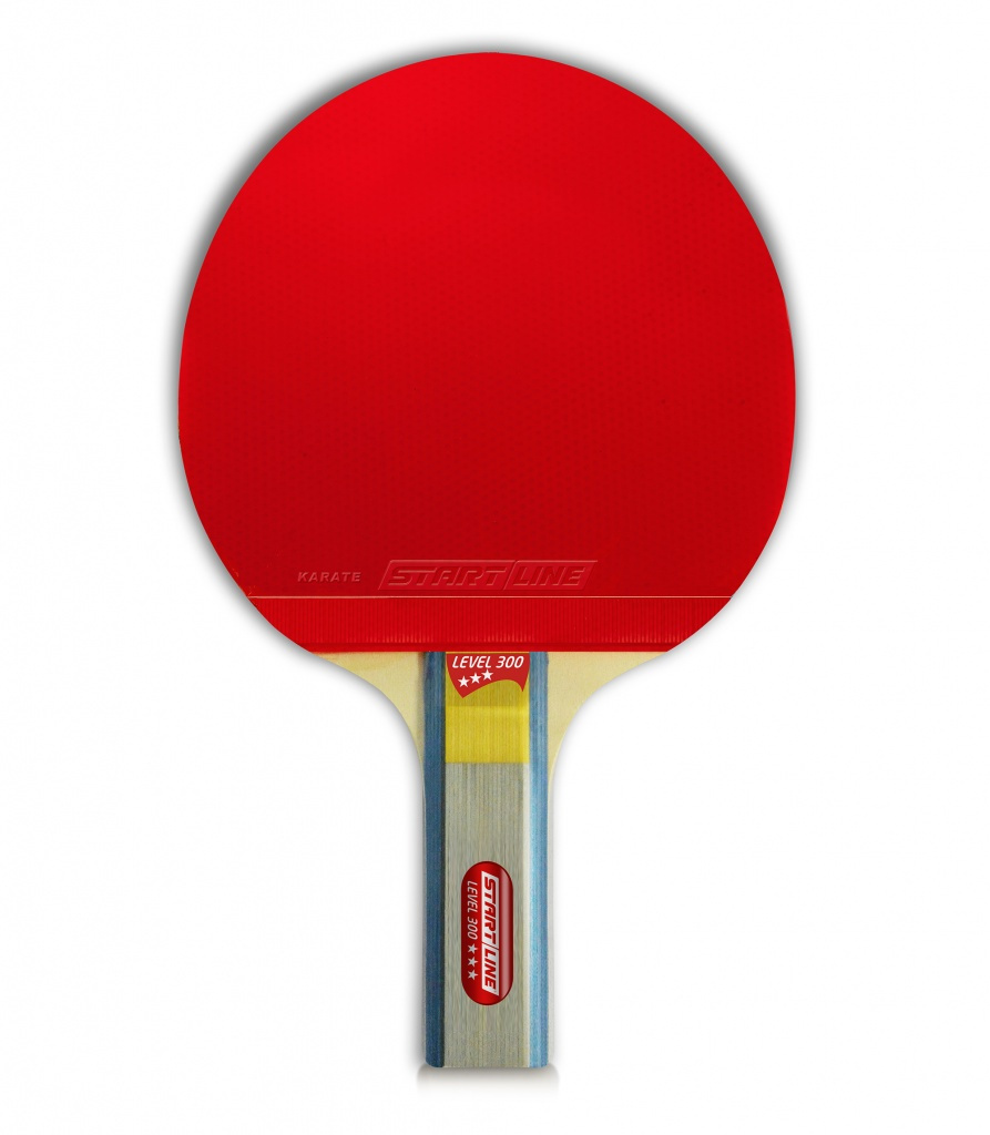 Ракетка для настольного тенниса Start Line Level 300 (прямая) красная
