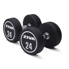 Гантельный ряд Ziva XP Urethane Dumbbell Set (5 pairs) 22-30 kg ZXP-DBPU8605 в СПб по цене 177390 ₽