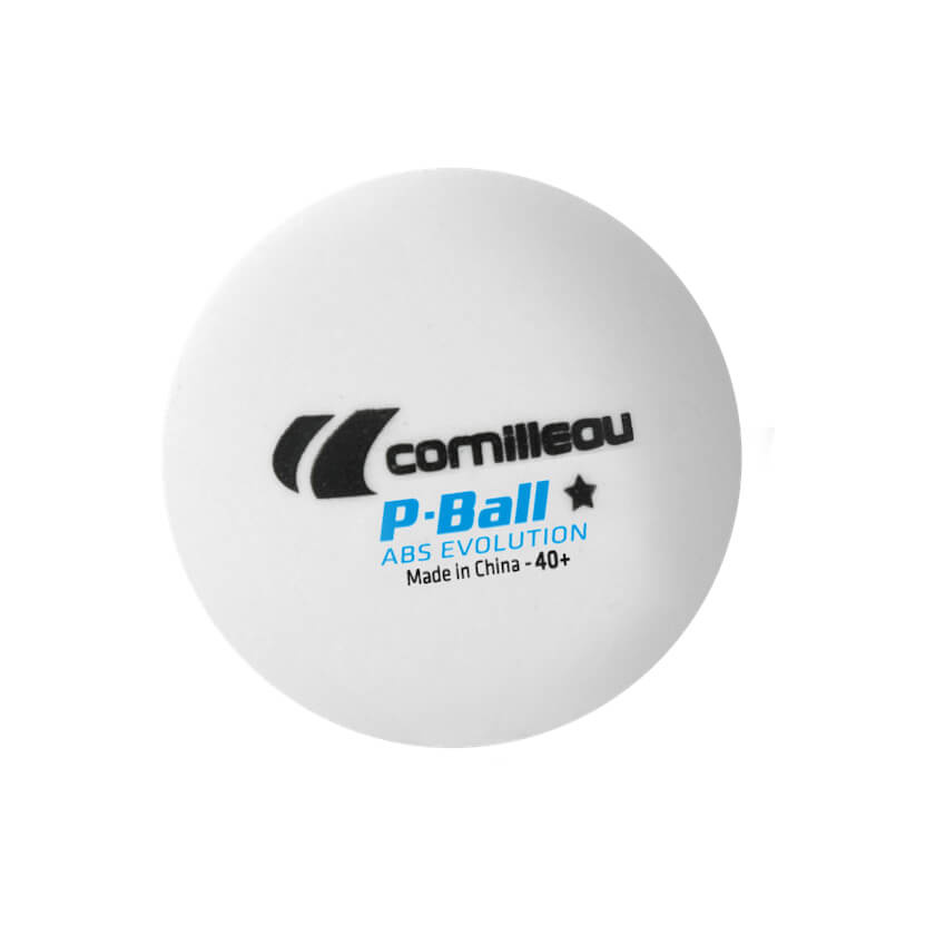 Мяч для настольного тенниса Cornilleau P-BALL ABS EVO 1* 72 шт