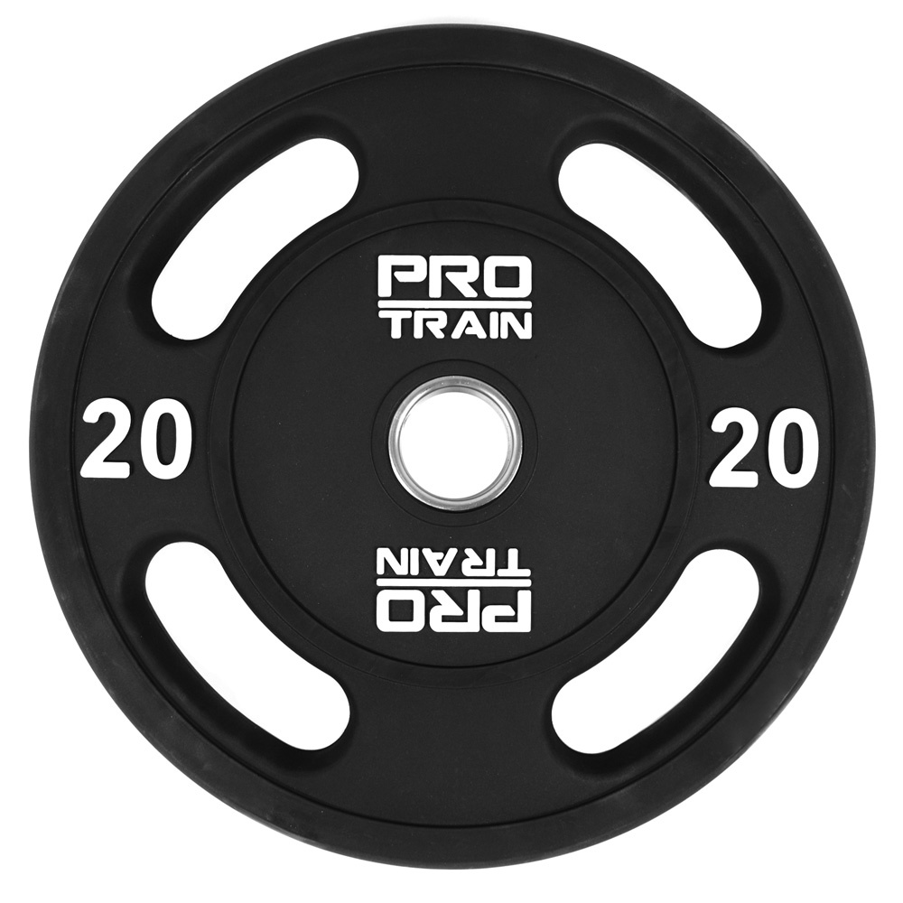 Protrain 20 кг. PPU-20 полиуретан из каталога дисков для штанги с посадочным диаметром 50 мм. в Санкт-Петербурге по цене 13981 ₽