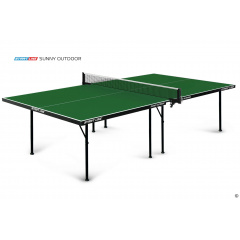 Влагостойкий теннисный стол Start Line Sunny Outdoor Зелёный в СПб по цене 35900 ₽