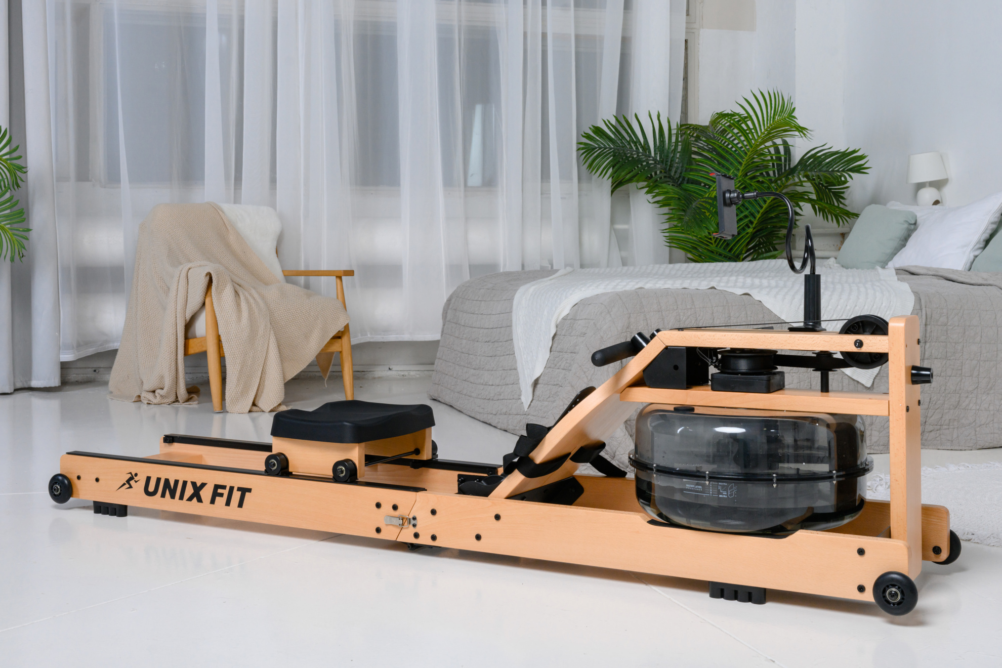 UnixFit Wood Rower Light складывание - да