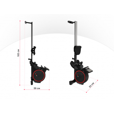 Рендер-13 для UnixFit Fit Techno Rower 410