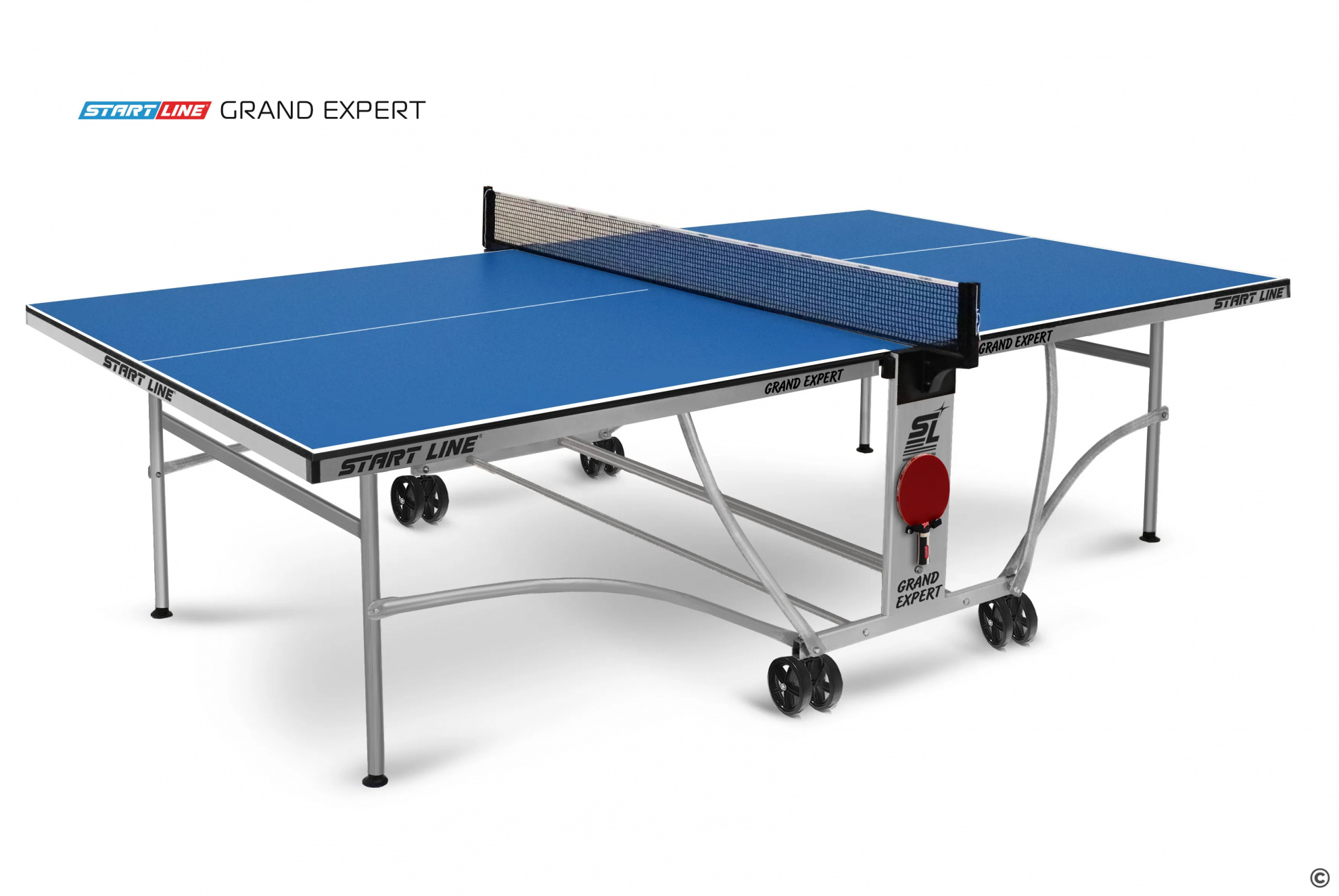Start Line Grand Expert Синий из каталога теннисных столов для помещений в Санкт-Петербурге по цене 27990 ₽