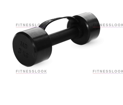 MB Barbell черная - 2 кг из каталога гантелей для фитнеса в Санкт-Петербурге по цене 1141 ₽