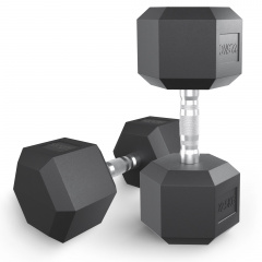 UnixFit гексагональная 22.5 кг из каталога обрезиненных гантелей в Санкт-Петербурге по цене 7310 ₽