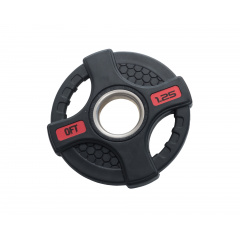 Original FitTools черный с двумя хватами 1,25 кг из каталога дисков для штанги с посадочным диаметром 50 мм. в Санкт-Петербурге по цене 600 ₽