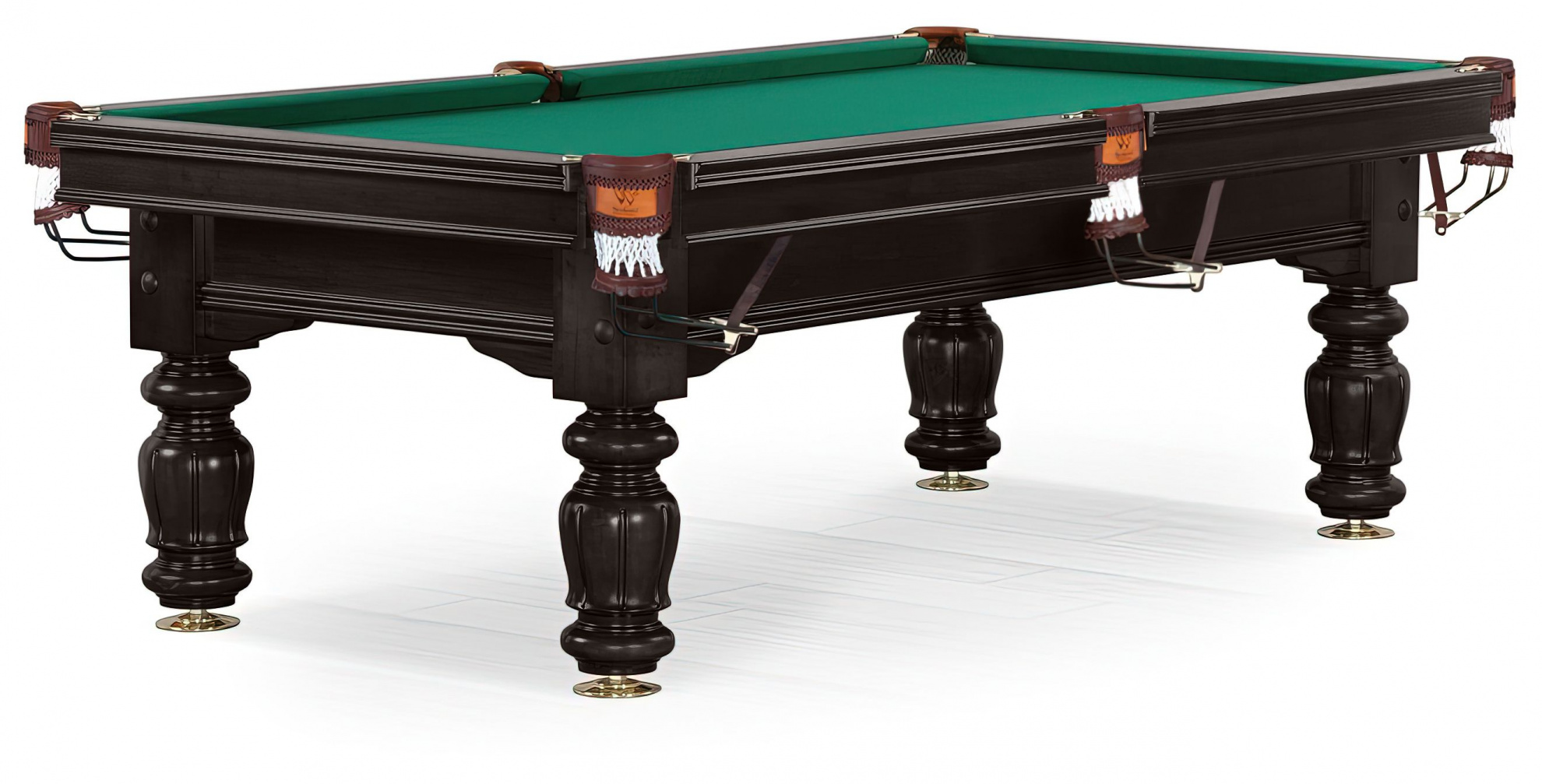 Бильярдный стол Weekend Billiard ’’Classic II’’ 9 ф (черный орех)