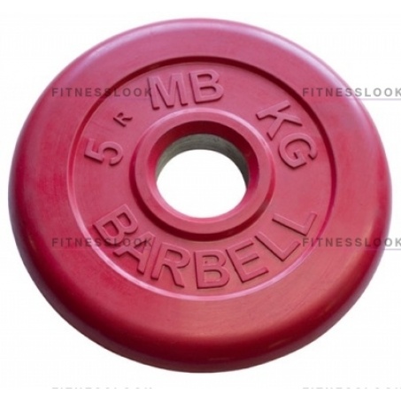 Рендер-0 для MB Barbell красный - 30 мм - 5 кг