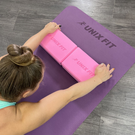 Рендер-8 для UnixFit двусторонний, двуцветный, фиолетовый