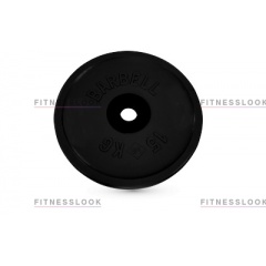 MB Barbell евро-классик черный - 50 мм - 15 кг из каталога дисков для штанги с посадочным диаметром 50 мм. в Санкт-Петербурге по цене 8874 ₽