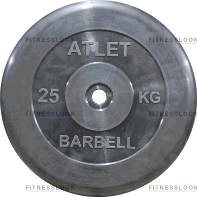 MB Barbell Atlet - 26 мм - 25 кг из каталога дисков для штанги с посадочным диаметром 26 мм.  в Санкт-Петербурге по цене 5130 ₽