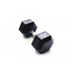 22,5 кг гексагональная FT-HEX-22,5 в СПб по цене 10390 ₽ в категории обрезиненные гантели Original FitTools