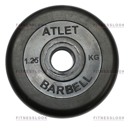 MB Barbell Atlet - 26 мм - 1.25 кг из каталога дисков для штанги с посадочным диаметром 26 мм.  в Санкт-Петербурге по цене 670 ₽