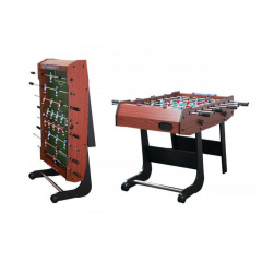 Weekend Billiard Maccabi Mini’’ складной  (121 x 61 x 81 см, махагон) из каталога игровых столов для настольного футбола (кикера) в Санкт-Петербурге по цене 13430 ₽
