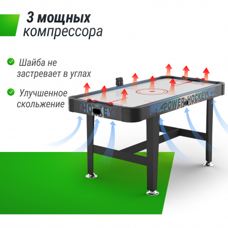 Рендер-3 для Unix Line Аэрохоккей (155х76 cм)