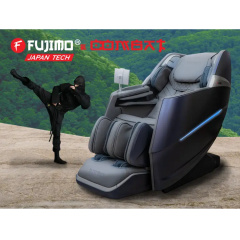 Fujimo Combat 4D Серый из каталога массажных кресел в Санкт-Петербурге по цене 407150 ₽