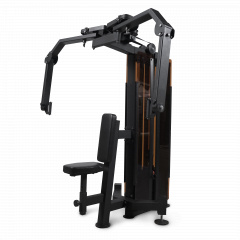 Bronze Gym Partner ML-810 Баттерфляй/Задние дельты из каталога грузоблочных тренажеров в Санкт-Петербурге по цене 257990 ₽