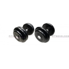 MB Barbell Tight Set 38.5 кг из каталога обрезиненных гантелей в Санкт-Петербурге по цене 11050 ₽